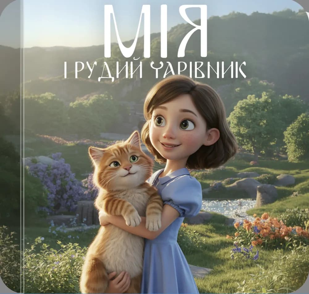 Розворот персоналізованої книги Lavuri Books