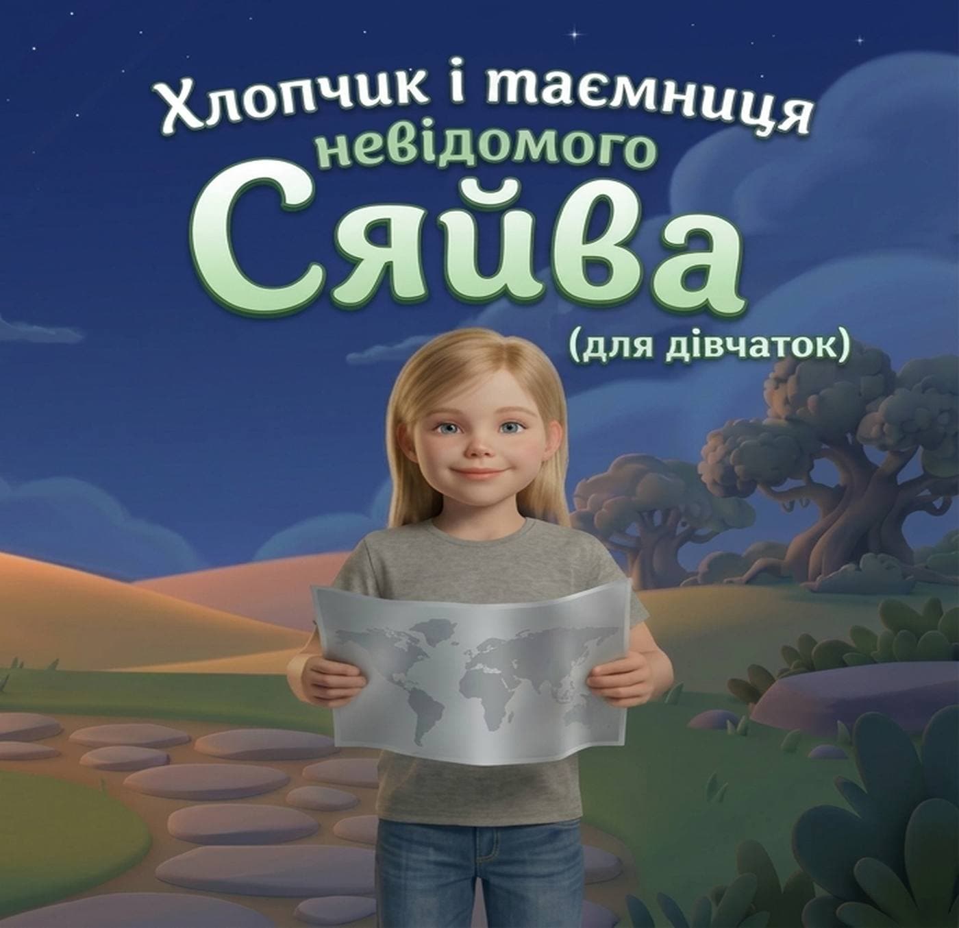 Хлопчик і таємниця невідомого сяйва (для дівчаток)