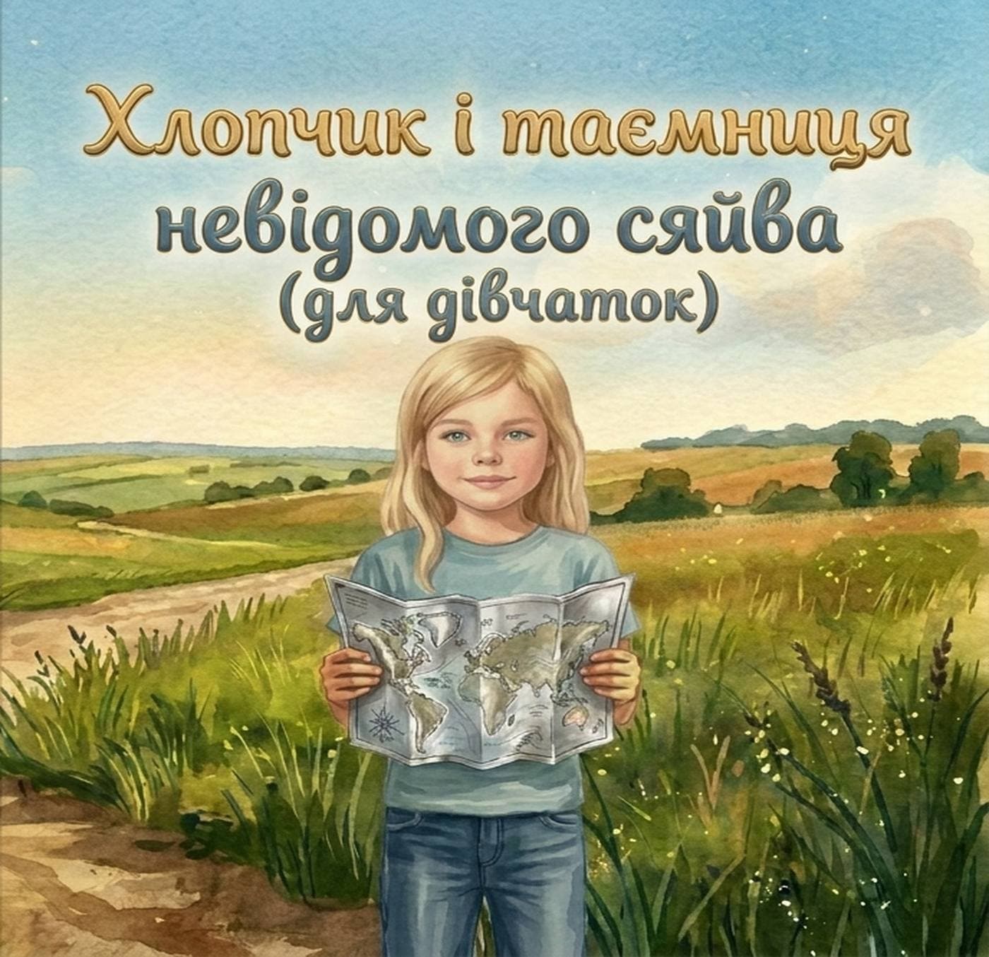 Хлопчик і таємниця невідомого сяйва (для дівчаток)
