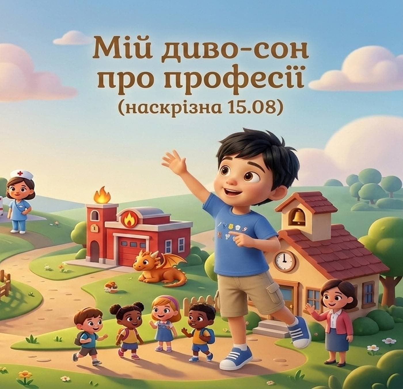 Мій диво-сон про професії (для дівчаток)